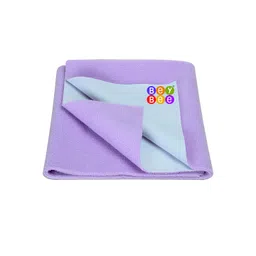 BeyBee Kids Violet Cotton Water Proof Small Dry Sheet-picture-33