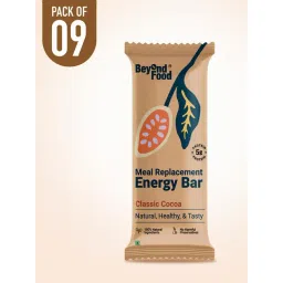 Beyond Food Meal Replacement Bar Classic Cocoa Flavour - Pack of 9-picture-22