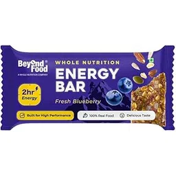 Beyond Food Energy Bars Fresh Blueberry (Pack of 6) | High Protein Energy | Sugar-Free Complete Nutrition Energy Bars | Healthy Snack with Oats, Nuts & Seeds | 3.5g Protein | 135 Kcal Per Bar-picture-16