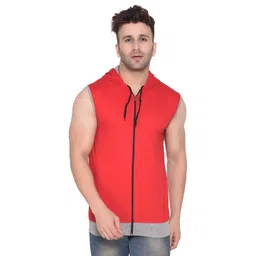 BEYOU FASHION Hooded Slim Fit Cotton T-shirt-picture-40