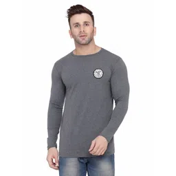 BEYOU FASHION Men Applique Slim Fit T-shirt-picture-31