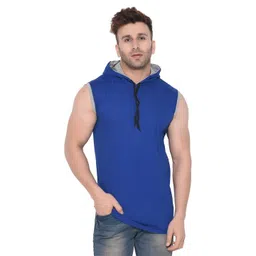 BEYOU FASHION Men Hooded Pockets Slim Fit T-shirt-picture-27