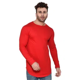 BEYOU FASHION Men Solid Round Neck Slim Fit T-shirt-picture-26