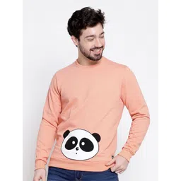 Beyoung Men Cotton Self Design Long Sleeves Sweatshirt-picture-35