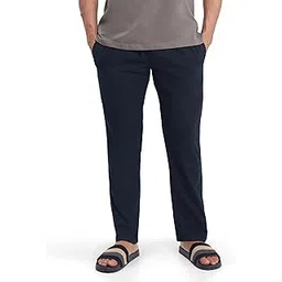 beyoung Pure Cotton Solid Elastic with Drawstring Pyjama for Men | Relaxed Fit | 2 Pockets | Lounge Wear Pyjama-picture-19