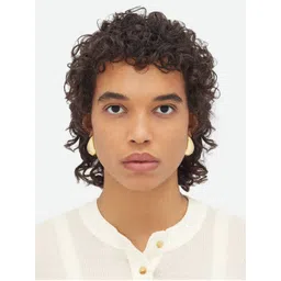 BEYTER Sterling Silver Gold-Plated Teardrop Shaped Studs-picture-19