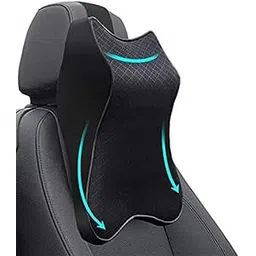 bFOXX Car Seat Headrest Neck Rest Cushion-Ergonomic Car Neck Pillow Durable 100% Pure Memory Foam Carseat Neck Support-Comfty Car Seat Back Pillows for Neck/Back Pain Relief-picture-38
