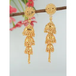 Bhagya Lakshmi Women Gold Earrings-picture-17