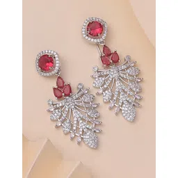 Bhagya Lakshmi Women Red Earrings-picture-14