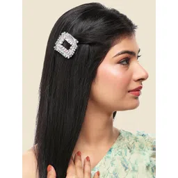 Bhana Fashion 2 Pieces Embellished Alligator Hair Clip-picture-17