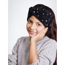 Bharatasya Girls Knitted Headband-picture-22