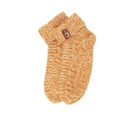 Bharatasya Girls Orange Self Design Ankle-Length Socks-picture-11