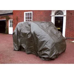 bharatdecor TARPAULINE SHEET WATERPROOF COVER Tent - For FROM UV RESISTANT,RAIN, SUNLIGHT COVER 12 FEET X 15 FEET image 1