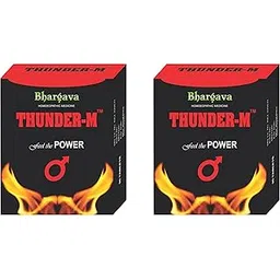 Bhargava Homeopathy Thunder-M Enhances Stamina, Energy & Power Performance Booster Supports Healthy Testosterone Levels Endurance Supplement Combats Weakness Effectively (THUNDER-M-PK-2-FOR-MALE)-picture-11