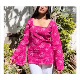 bhawana fashion Women Floral Print Pure Cotton Straight Kurta-picture-31