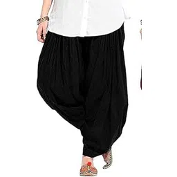 bhawani gift creations Women's Cotton Semi Patiala Salwar, Loose Fit Pleated Pants-picture-44