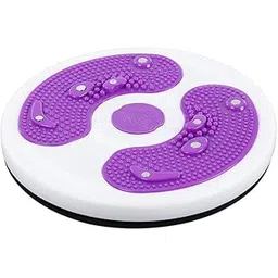 BHRAKUTI Twister Board for Exercise Waist Twisting Disc with 8 Magnets Fitness Twister with Handles Trims Waist Arms Hips and Thighs Multicolour-picture-20