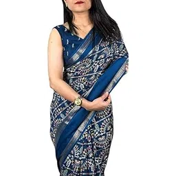 bhuwal fashion womens pencil silk printed saree with blouse-picture-17
