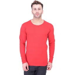 BI FASHION Men Solid Round Neck Cotton T-shirt-picture-18