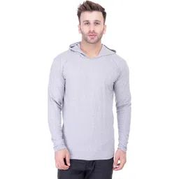 BI FASHION Men V-Neck Raw Edge T-shirt-picture-21