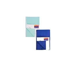 BIANCA Blue & Sea Green Set of 2 Waterproof Mattress Protector-picture-28