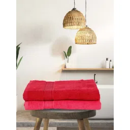 bianca LORENA 100% Cotton Super-Soft Terry Towels -2pc Bath Towel (d`ross) solid-multi-picture-43