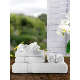 BIANCA Set Of 7 Pure Cotton Ultra-Fluffy Towels image 1