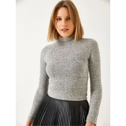 BIANCO LUCCI Women High Neck Top-picture-25