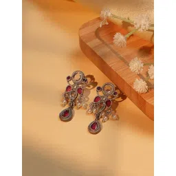 Biba Floral Drop Earrings-picture-25
