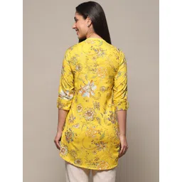 Biba Floral Printed Pure Cotton Kurti image 2