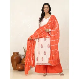 Biba Floral Printed Pure Cotton Unstitched Dress Material-picture-43