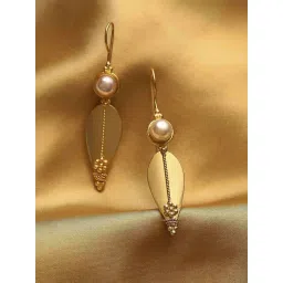 Biba Gold-Tone Plated Brass Earrings for Women-image-24