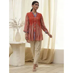 BIBA Orange Printed Kurtis-picture-26