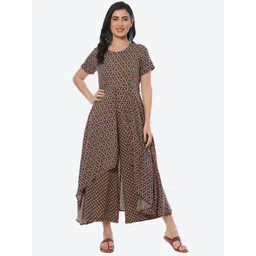 Biba Printed Layered Basic Jumpsuit-picture-36