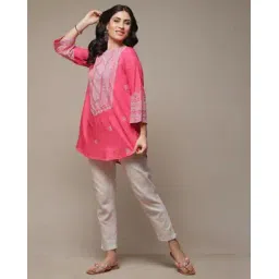 biba Women Bandhani Print Straight Tunic-picture-44