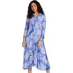 biba Women Below The Knee Liva Straight Printed Dress-picture-41
