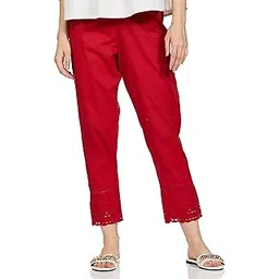 biba Women Cotton Solid Pant-picture-23