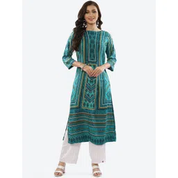 Biba Women Geometric Printed Kurta-picture-35