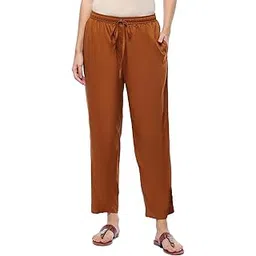 biba Women Rayon Straight Solid Palazzo-picture-36