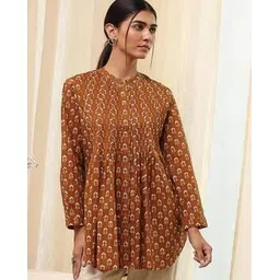 biba Women Relaxed Fit Cotton Regular Shirt-picture-11