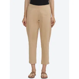Biba Women Relaxed Mid Rise Trousers-picture-18