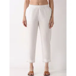 Biba Women Straight Fit Trousers-picture-29