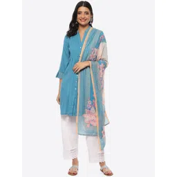 Biba Women Straight Kurta with Salwar & Dupatta-picture-17