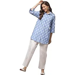 biba Women's Regular Fit Mid Rise Pants-picture-32