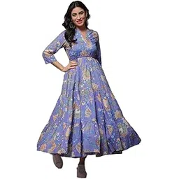 biba Women's Voile Tired Maxi Dress-picture-22