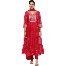 Women's Cotton Kurta Sets-image-2
