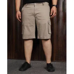 big banana Men Regular Fit Cargo Shorts-picture-42