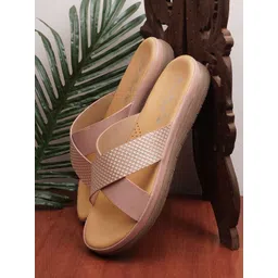 BIG BIRD Textured Block Sandals with Buckles-picture-31