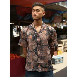 Big Bunny Men Custom Floral Opaque Casual Shirt-picture-21