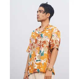 Big Bunny Men Custom Floral Opaque Casual Shirt-picture-20